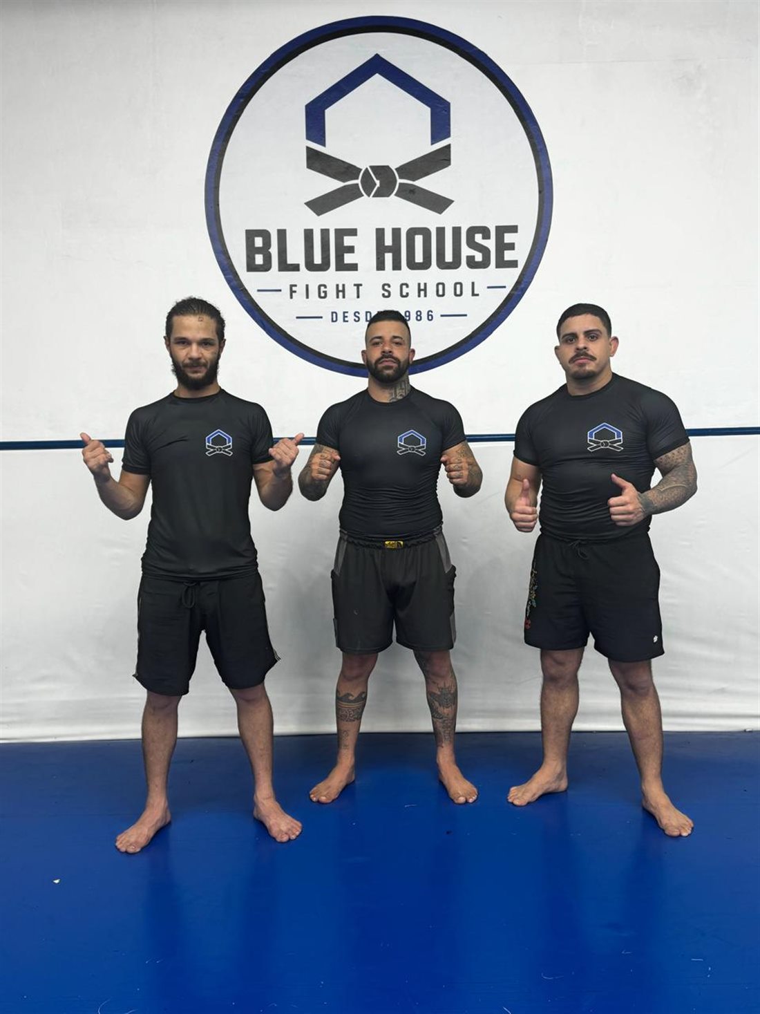 Instrutores da Blue House Fight School